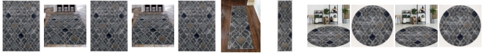 KM Home Imperia Gray Area Rug Collection
